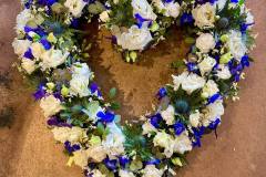 Blomsterhjerte - Åbent